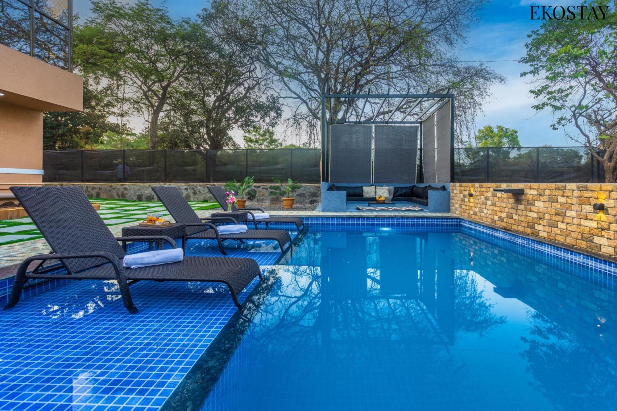 Ekostay - Forestwood Villa Alībāg Buitenkant foto
